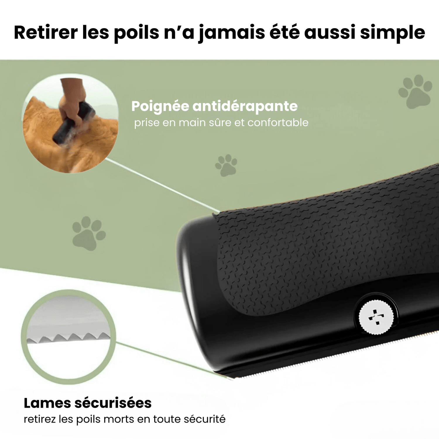 La Brosse Magique pour chien - Le TroneCanin